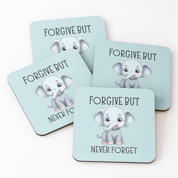 Item preview, Forgiving the Angry Elephant But Never Forgetting designed and sold by DunuStore.