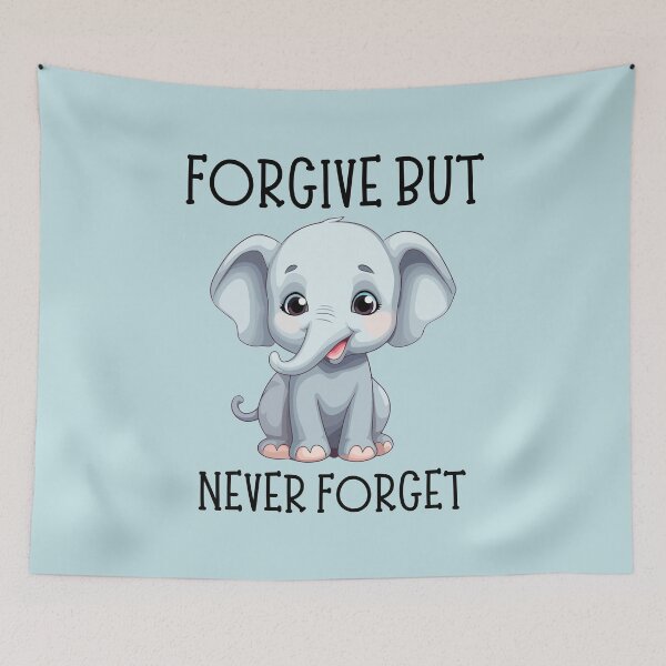 Item preview, Forgiving the Angry Elephant But Never Forgetting designed and sold by DunuStore.