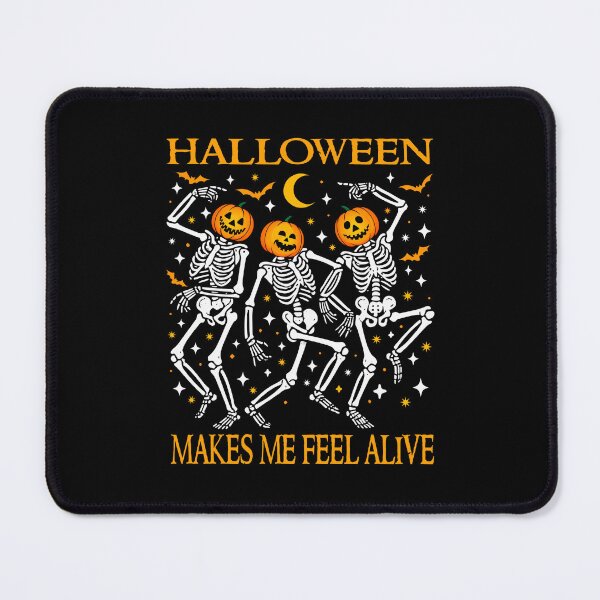 Item preview, Halloween Makes Me Feel Alive Dancing Skeletons Funny Halloween Costume  designed and sold by Bad Kitty Designz.