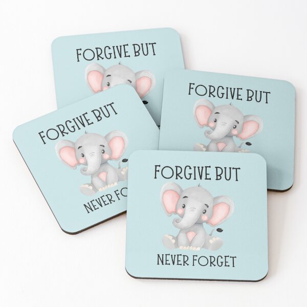 Item preview, Angry Elephant Never Forgets to Forgive designed and sold by DunuStore.