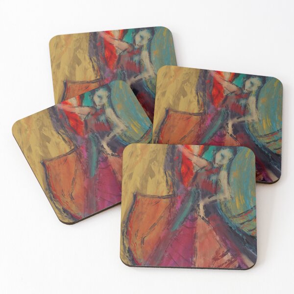 Item preview, Colorful Flamenco Dancer designed and sold by Jane Domenech.