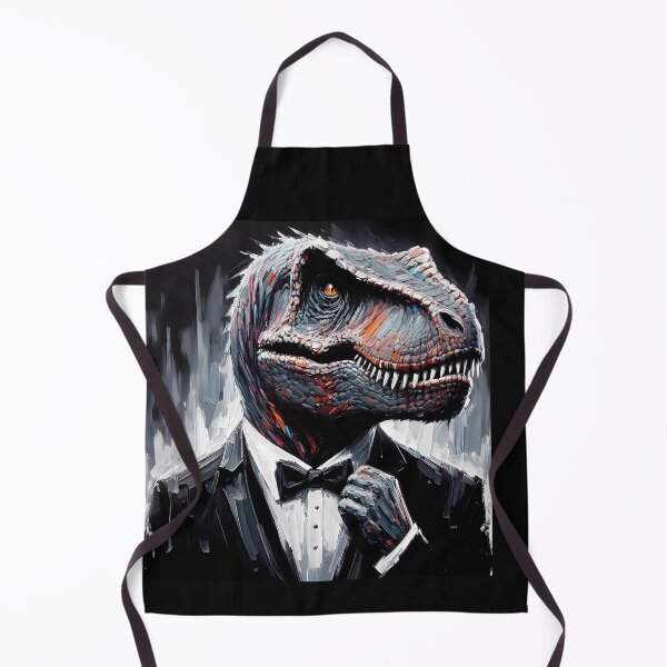 Aperçu de l'œuvre Cravate noire T-Rex créée et vendue par TrexAmbassador.