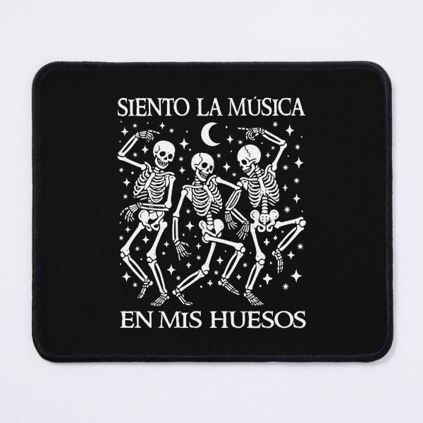 Item preview, Siento La Música En Mis Huesos Spanish Funny Halloween Dancing Skeletons Costume designed and sold by Bad Kitty Designz.