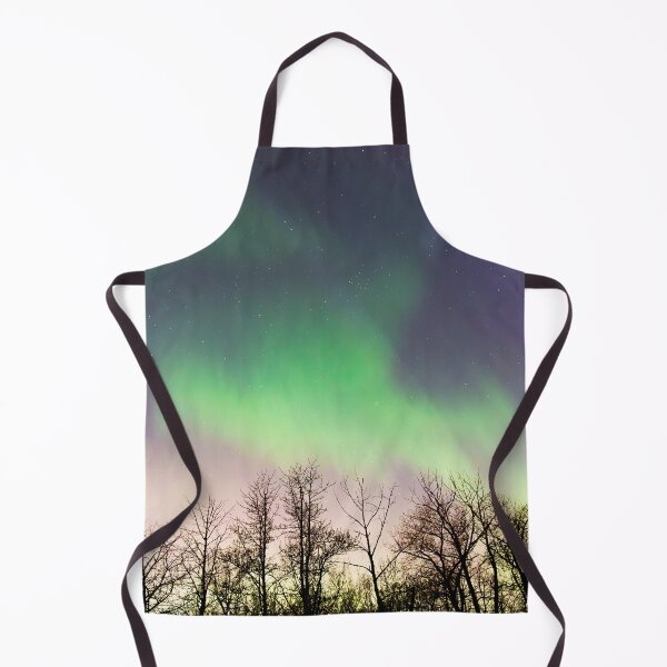 Item preview, Northern Lights Dancing over Trees designed and sold by Amy Mitchell.