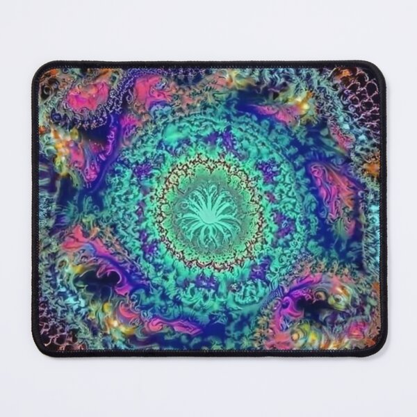 Item preview, Trippy Psychedelic Fractal Patterns designed and sold by kablon art ⭐⭐⭐⭐.