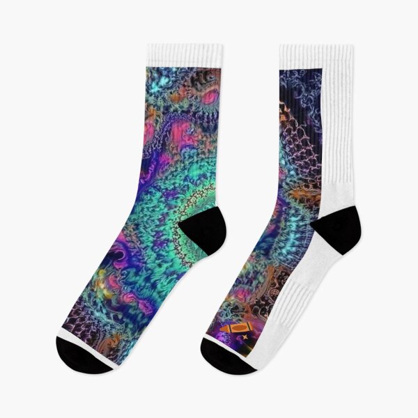 Item preview, Trippy Psychedelic Fractal Patterns designed and sold by kablon art ⭐⭐⭐⭐.