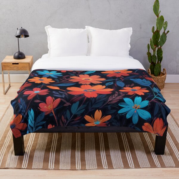 Item preview, Vibrant floral pattern designed and sold by Pretty on Repeat.