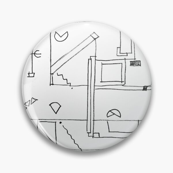 Item preview, circuito abstracto designed and sold by Tereza Pilar Art.