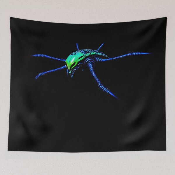 Item preview, Futuristic Teke-Teke Creature with Long Limbs designed and sold by artwaves.