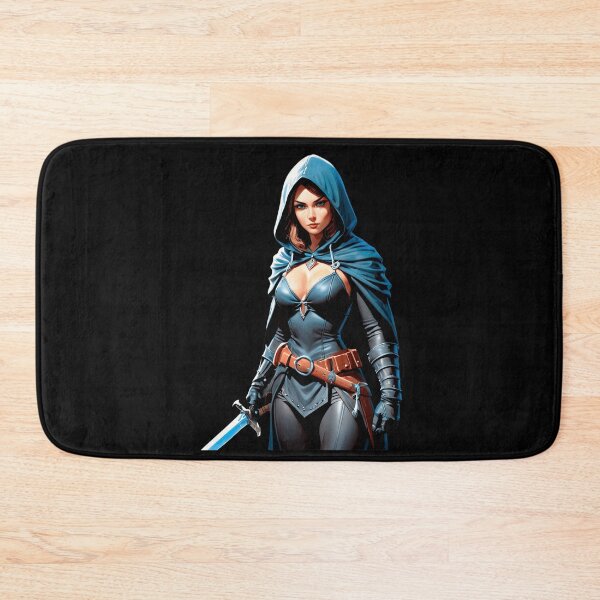 Item preview, Rogue Warrior with Hood and Sword designed and sold by artwaves.