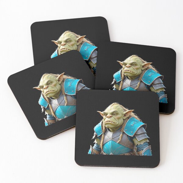 Item preview, Ogre with Intricate Blue Armor designed and sold by artwaves.