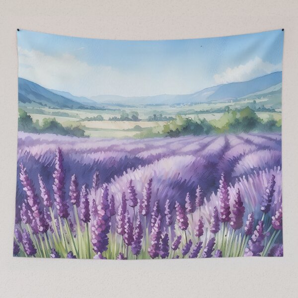 Item preview, "Lavender Fields: A Symphony of Scent and Color" designed and sold by Kriebelt.