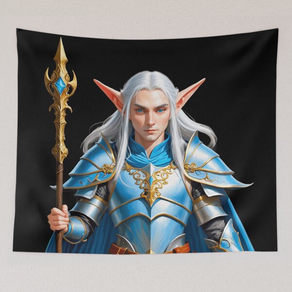 Item preview, High Elf Warrior with Ornate Armor designed and sold by artwaves.
