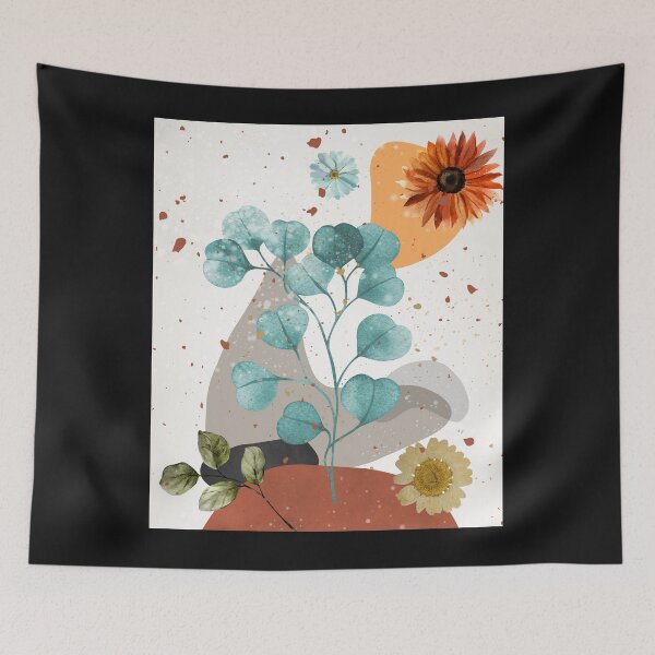 Item preview,  Boho Aesthetic Botanical Flowers  designed and sold by MarcelooArt.