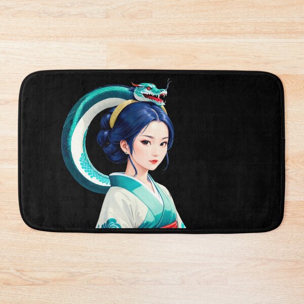 Item preview, Serpent Woman with Blue Hair designed and sold by artwaves.
