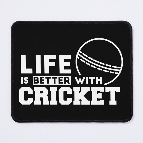Item preview, Life is better with cricket designed and sold by TheBeesForYou.