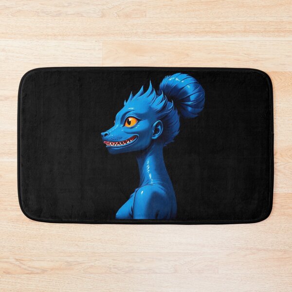 Item preview, Blue Alien with Elongated Neck designed and sold by artwaves.