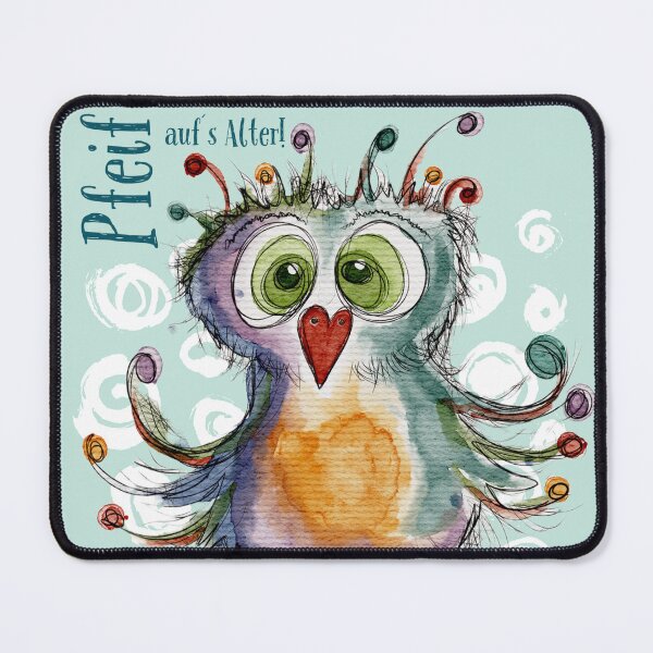Item preview, Heart Noses: Colorful bird “Forget about age!” / partly with, partly without saying and different backgrounds, please note! designed and sold by kasperskonfetti.
