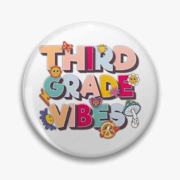 Item preview, Third Grade Vibes 3rd Grade Back To School designed and sold by FYS-Arte-Style.