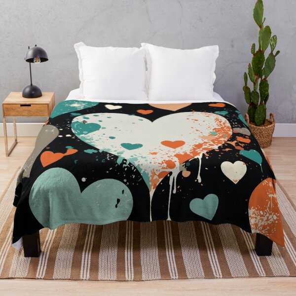 Item preview, A grunge touch featuring hearts designed and sold by Marcu Ioachim.
