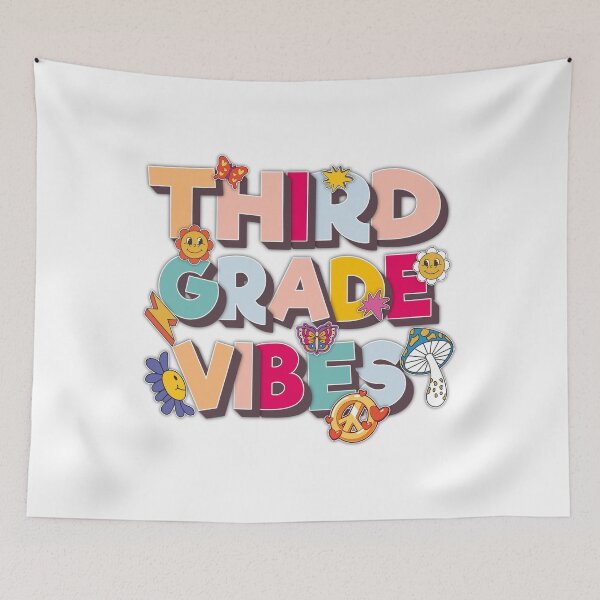 Item preview, Third Grade Vibes 3rd Grade Back To School designed and sold by FYS-Arte-Style.