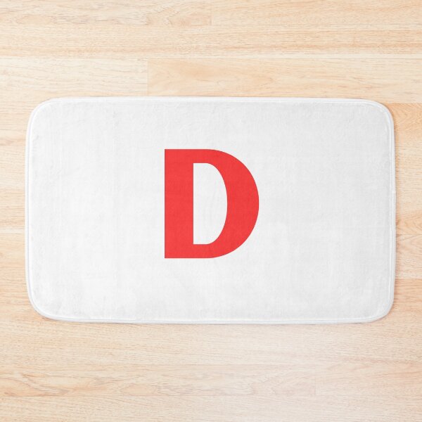 Item preview,  Big Red Alphabet Letter D  designed and sold by RobbiesMusic.