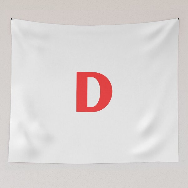 Item preview,  Big Red Alphabet Letter D  designed and sold by RobbiesMusic.