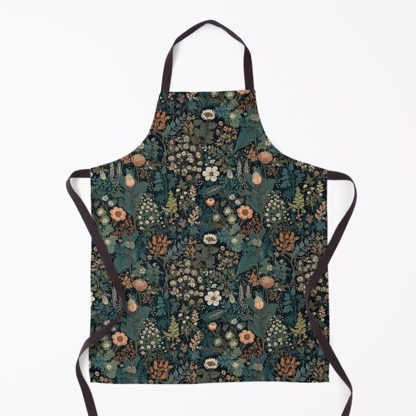 Item preview, Dark Cottagecore Floral Pattern | Moody Botanical Vintage Design for Home Decor & Accessories designed and sold by KaladynDesigns.
