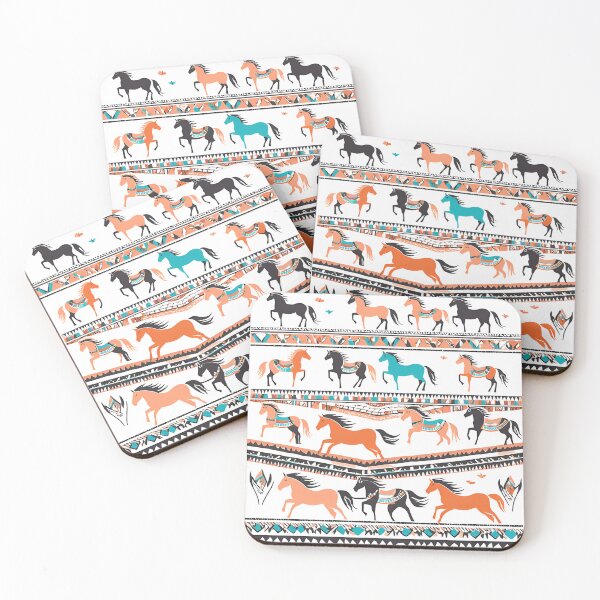 Item preview, Ethnic horses designed and sold by AnnRu-art.