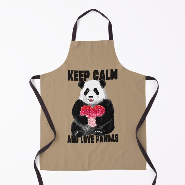 Item preview, Keep Calm and Love for Pandas - Adorable Panda Design designed and sold by Pandositive.
