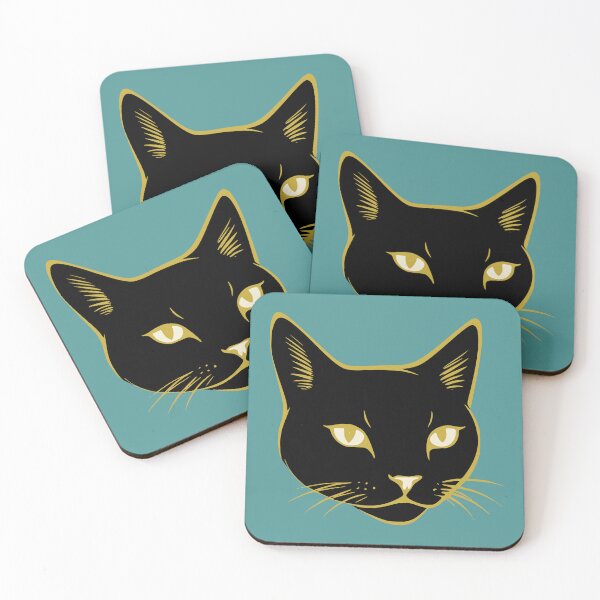 Item preview, Black Cat Face designed and sold by Jeallan Designs.
