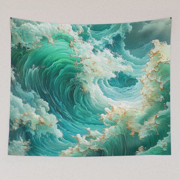 Item preview, Stormy Ocean  Painting designed and sold by MargaretWiktor.