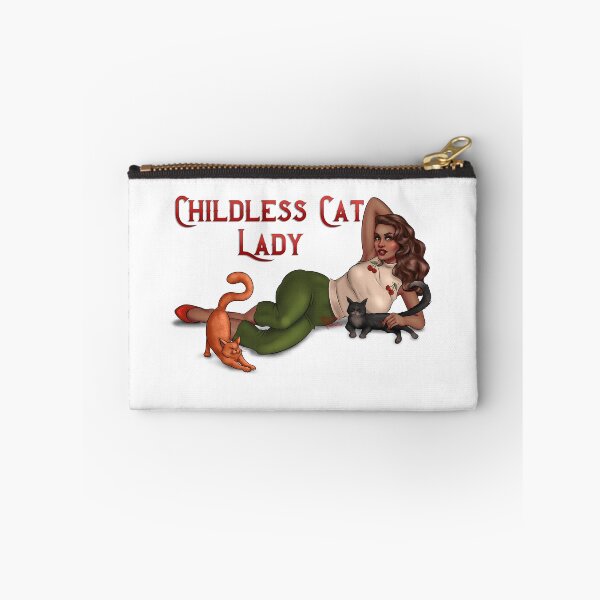 Item preview, Childless cat lady M designed and sold by RenegadeBetties.