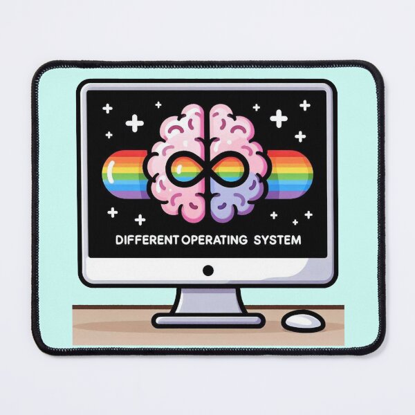 Item preview, Different Operating System designed and sold by Vkinsify.