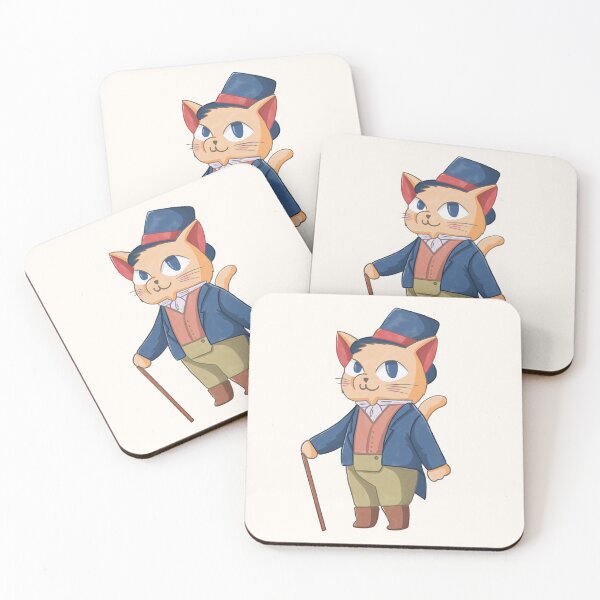 Item preview, Cute Gentleman Cat Watercolor Illustration designed and sold by MariOyama.