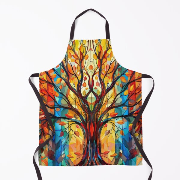 Item preview, Colorful geometric tree of life print designed and sold by dcrc.