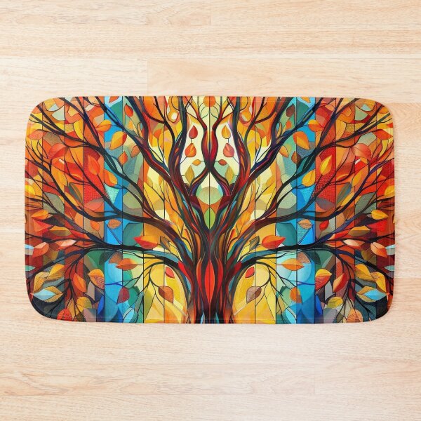 Item preview, Colorful geometric tree of life print designed and sold by dcrc.
