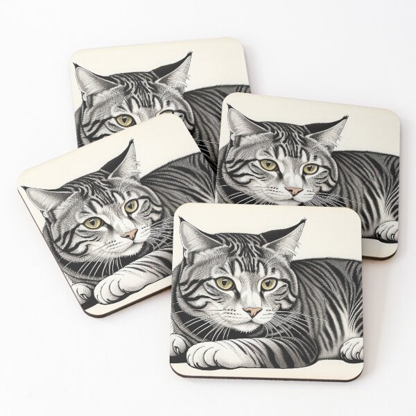 Item preview, Striped Cat designed and sold by rolffimages.