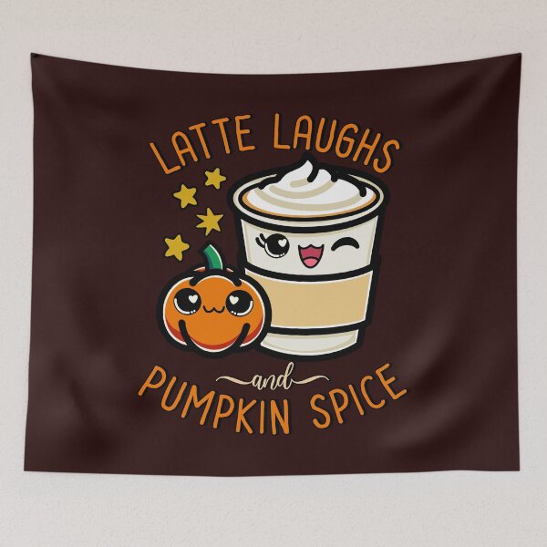 Item preview, Latte Laughs and Pumpkin Spice Kawaii designed and sold by DaniGirls.