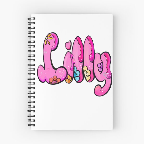 Item preview, Lilly Top 10 best popular personalised gifts for girls women -  Pink preppy customized,personalized name Lilly designed and sold by Artonmytee.
