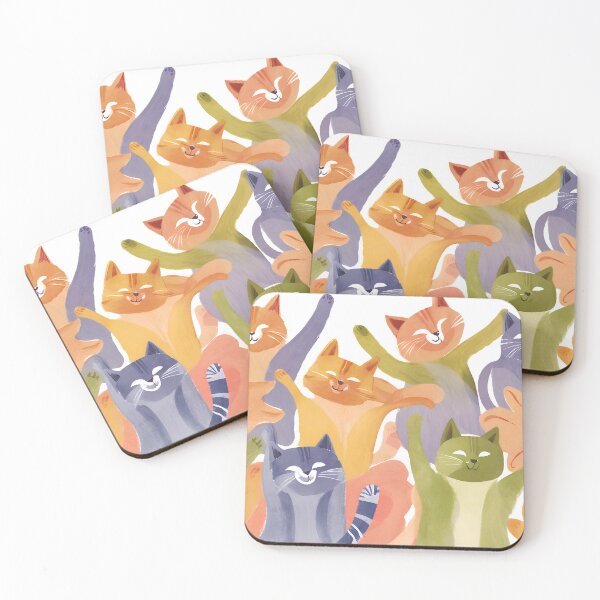 Item preview, Happy Cats  designed and sold by p-blue.