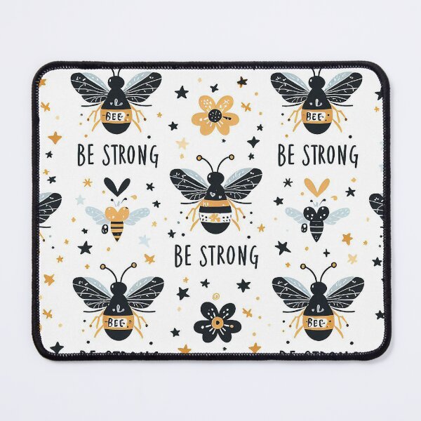Item preview, 'Be strong' with bee pattern designed and sold by Silbays.