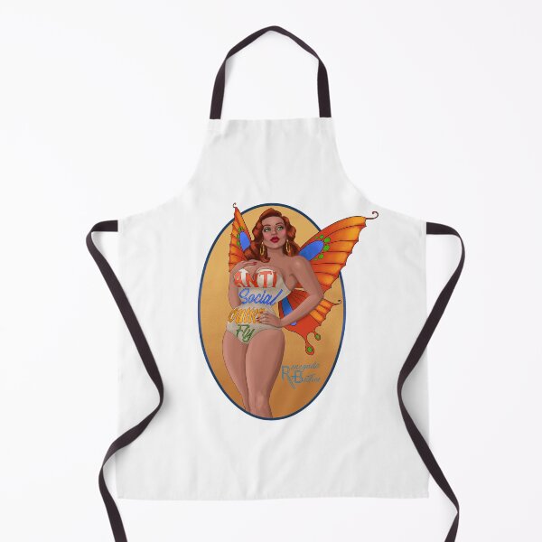 Item preview, Anti-social Butterfly P designed and sold by RenegadeBetties.