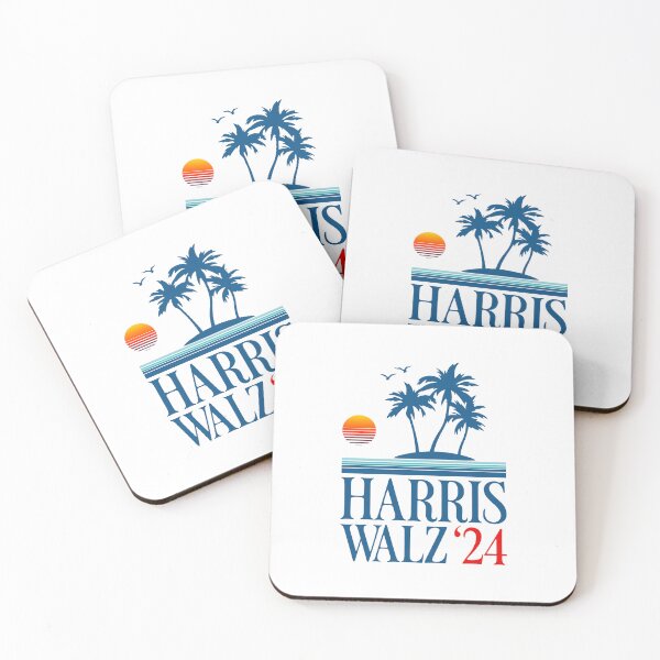 Item preview, Harris Walz 2024 - Coconut tree Summer designed and sold by vestalshop.