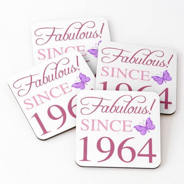 Item preview, Fabulous Since 1964 60th Birthday designed and sold by thepixelgarden.