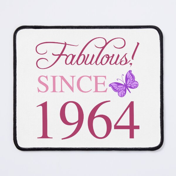 Item preview, Fabulous Since 1964 60th Birthday designed and sold by thepixelgarden.