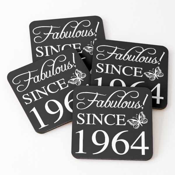 Item preview, Fabulous Since 1964 60th Birthday designed and sold by thepixelgarden.