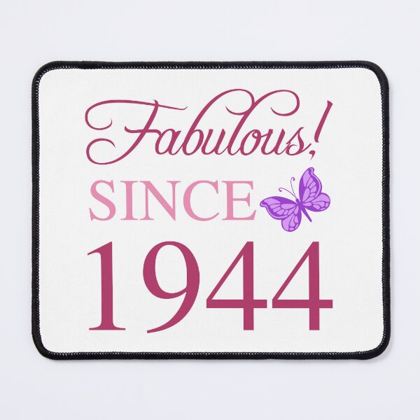 Item preview, Fabulous Since 1944 80th Birthday designed and sold by thepixelgarden.