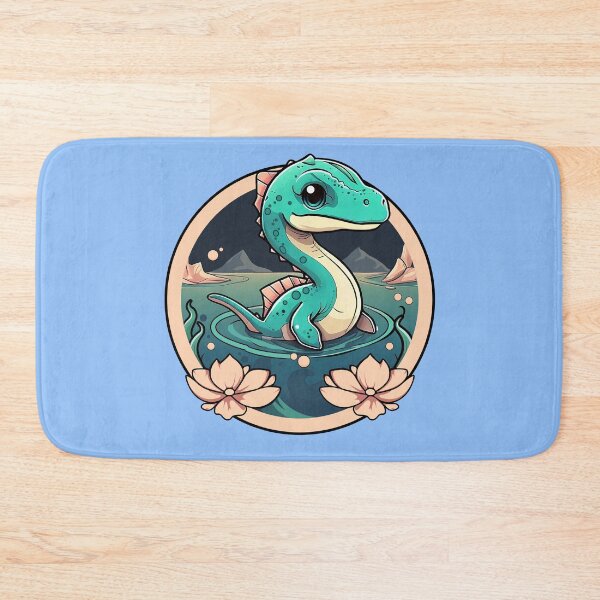 Item preview, Baby Nessie Kawaii: Cute Lake Sighting designed and sold by Designial.