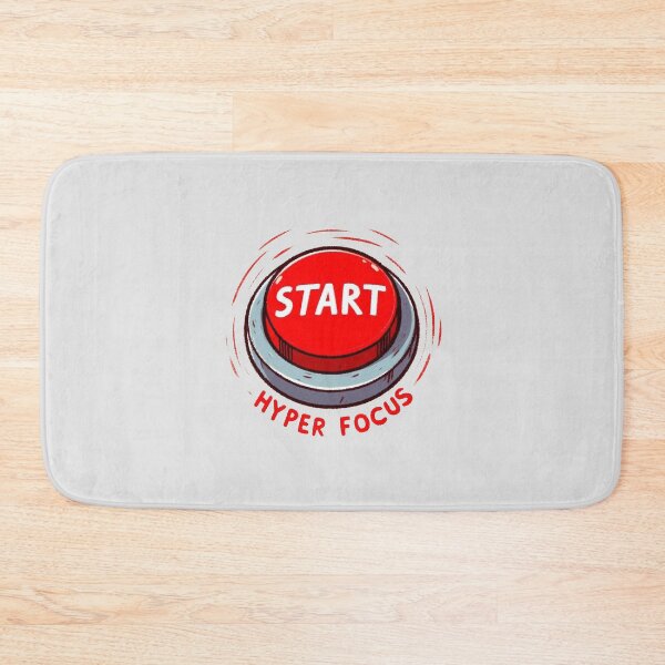 Item preview, Hyperfocus button designed and sold by Vkinsify.